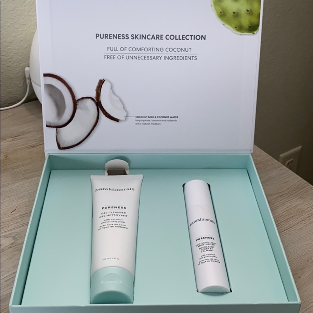 Bare Minerals pure was skincare collection